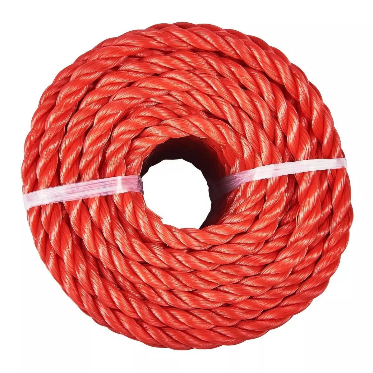 Amtech Strong Polypropylene Rope Red 50Mtr x 10mm S3260 | High Visibility | Ideal for Job Around Home Garden and Garage