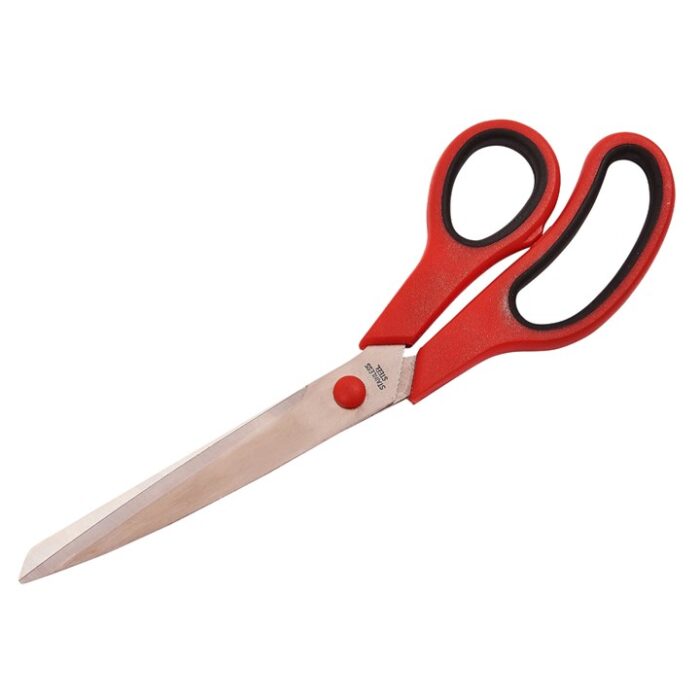 Amtech Wallpaper Scissor Red 10-Inch R0125 | Sharp Precision Ground Stainless Steel Blades | Comfort Grip Handles