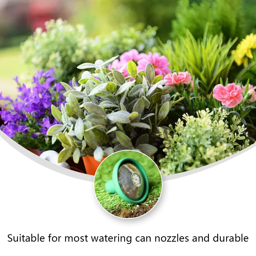 Kingfisher Universal Brass Watering Can Rose Replacement Head Green B609CP | Gentle Water Flow Attachment for Gardening