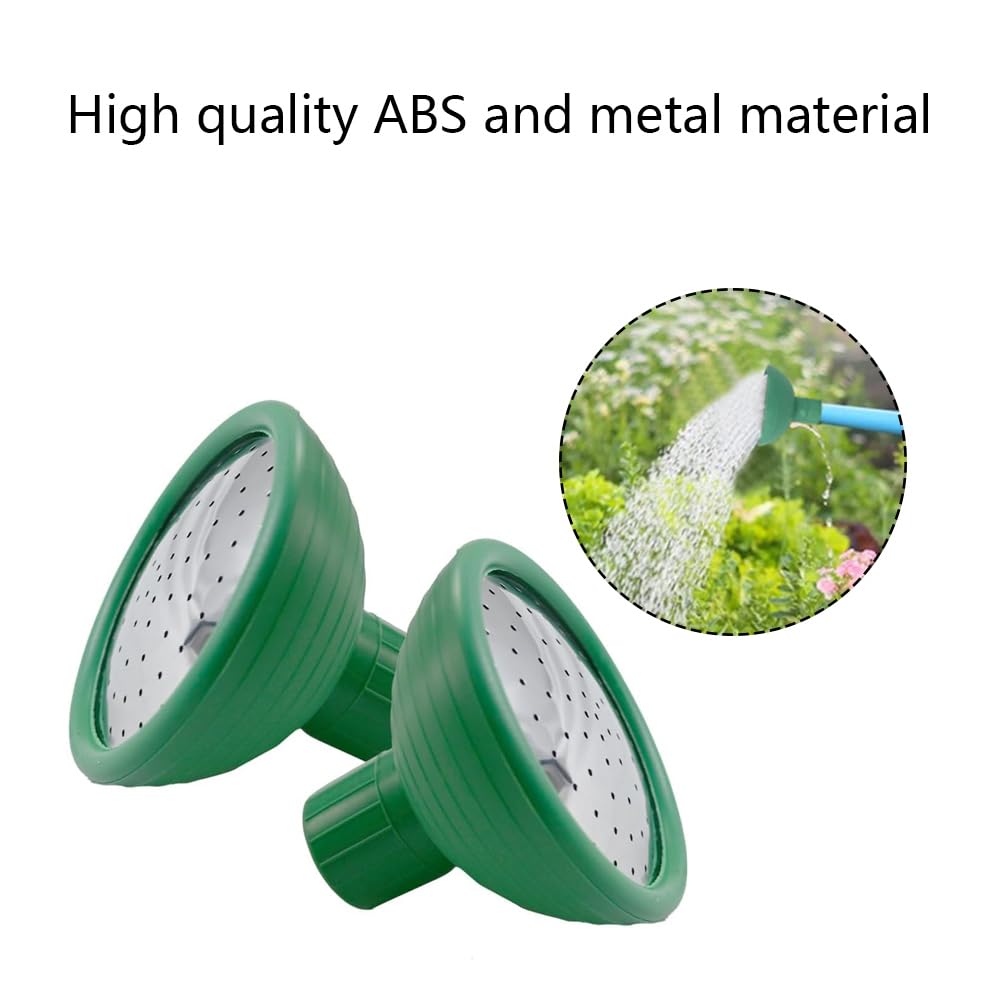 Kingfisher Universal Brass Watering Can Rose Replacement Head Green B609CP | Gentle Water Flow Attachment for Gardening