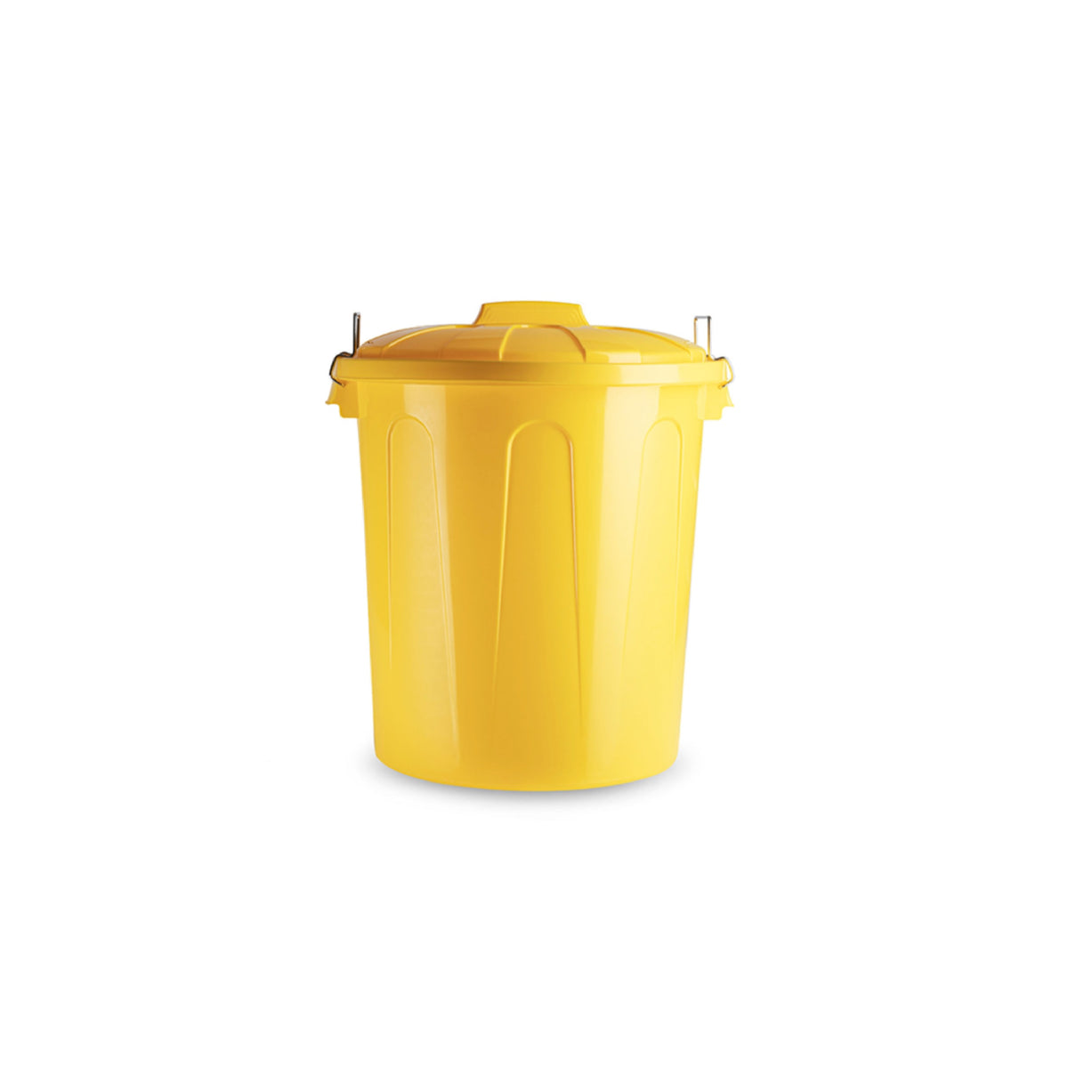 Plasticforte Drum Dustbin Yellow 51Ltr 11152G2
