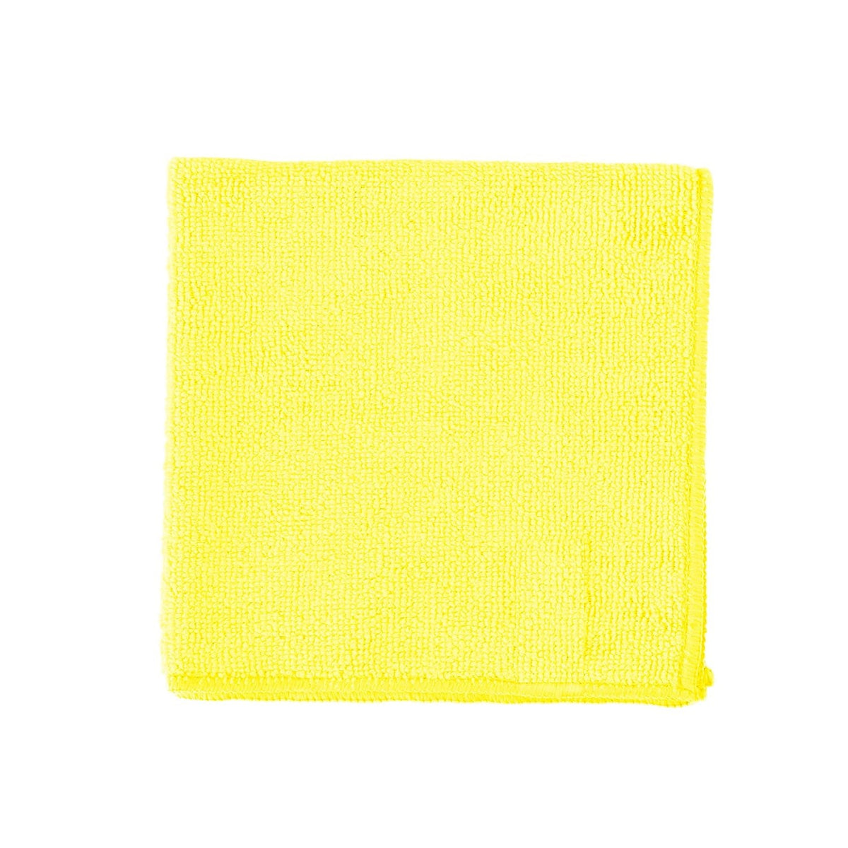 Bettina Professional Large Microfibre Cloths Yellow 38cm x 38cm Pack of 10 B487 | Heavy-Duty Cleaning Cloths | Highly Absorbent and Lint-Free | Wet and Dry Use | Traps Dirt and Moisture