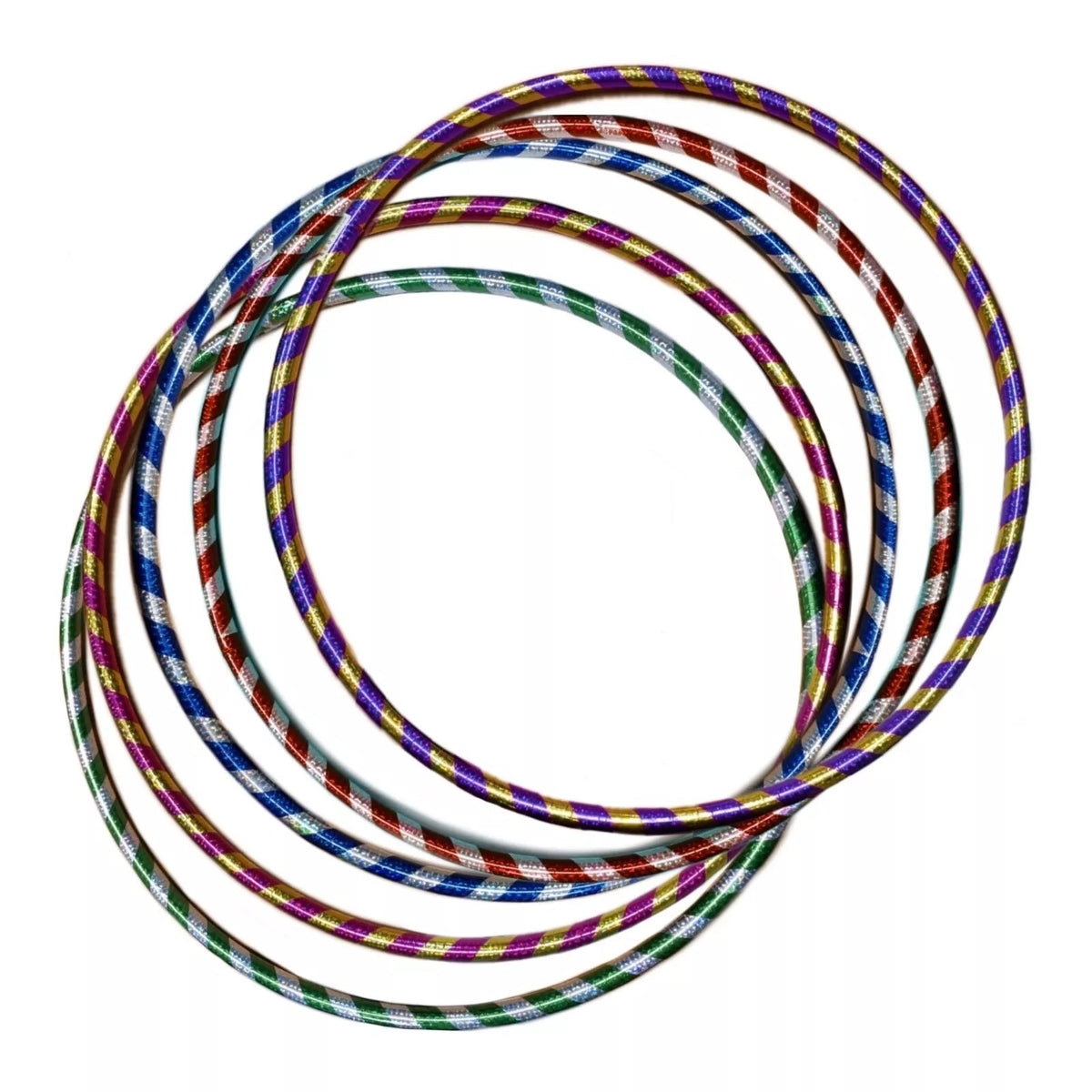 Lusons Gymnastics Hula Hoop Assorted Colors 65cm FA043 | Training Hoop for Kids and Adults