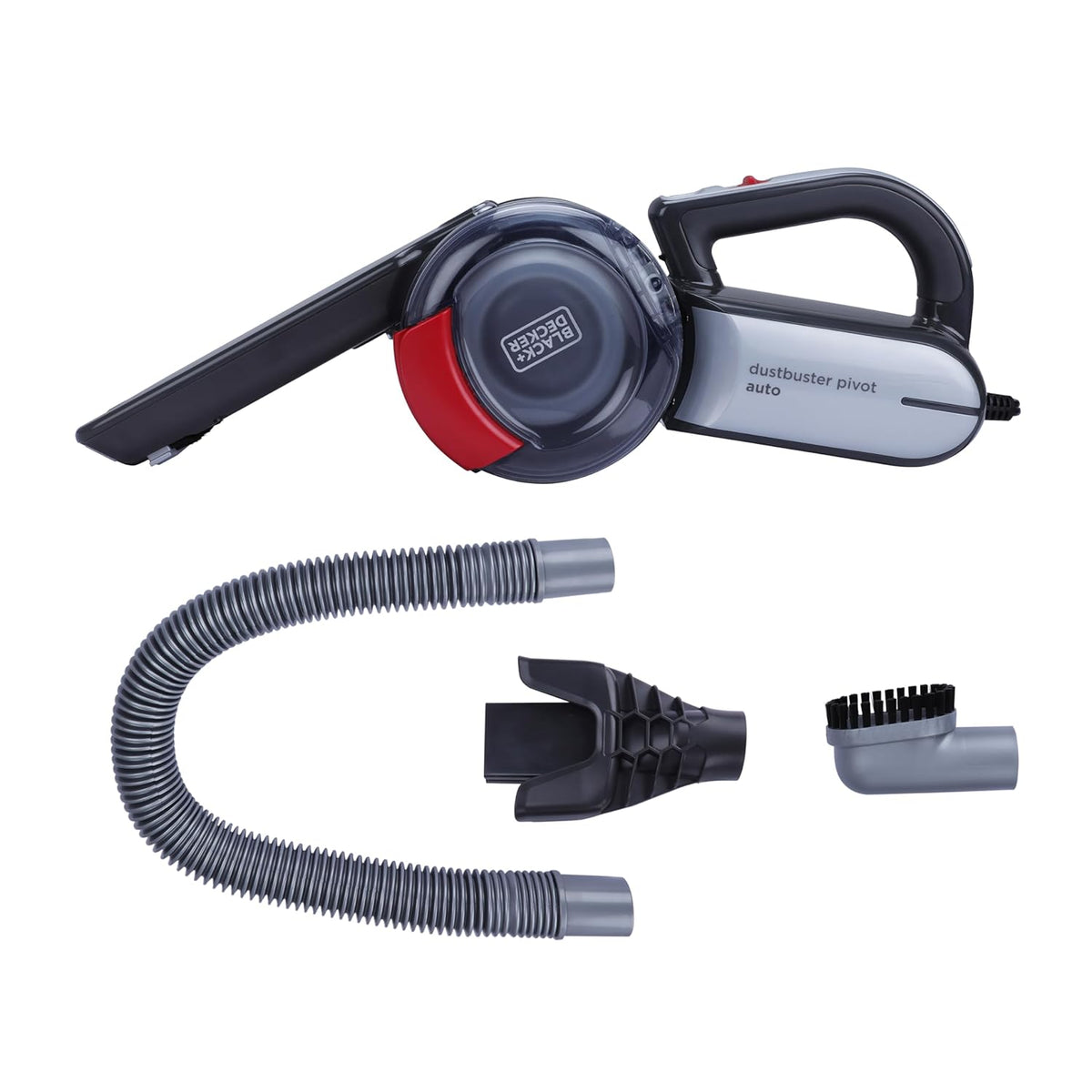 Black And Decker Dustbuster Pivot Cordless Handheld Vacuum Cleaner Multicolour 12V PV1205B
