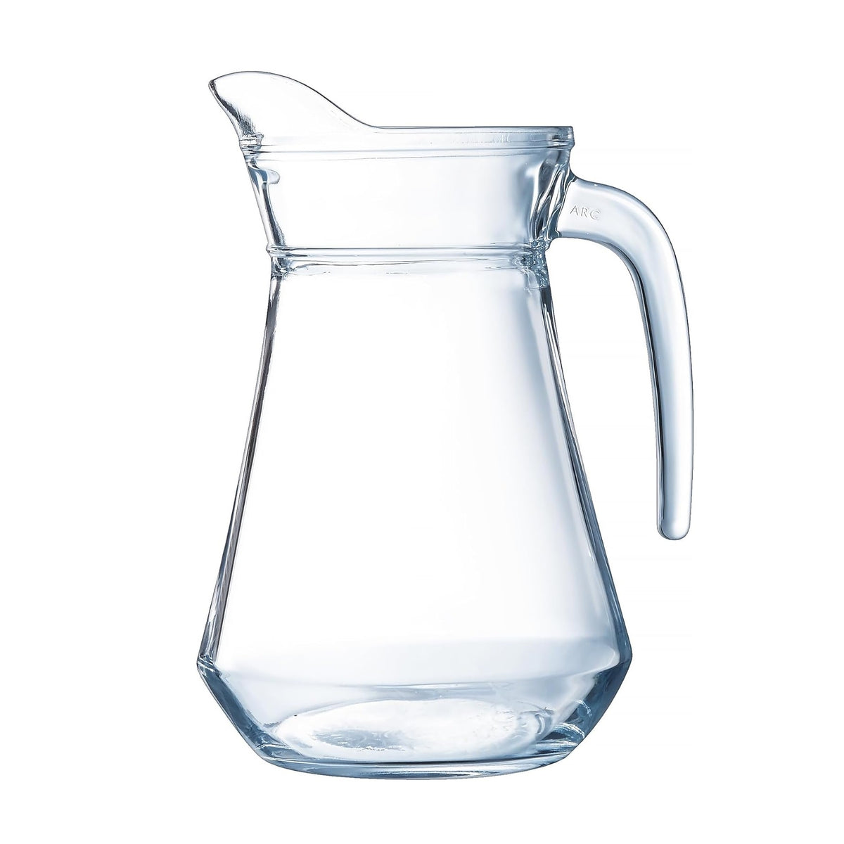 Luminarc Arc Classic Glass Jug Clear 1Ltr A36358 | Durable and Elegant Water Pitcher | Ideal for Serving Juice-Iced Tea and Beverages