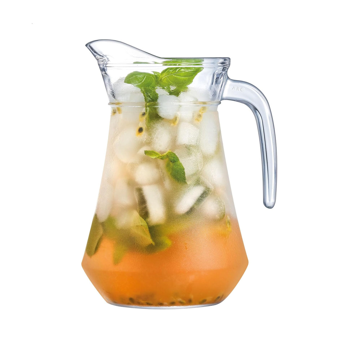 Luminarc Arc Classic Glass Jug Clear 1Ltr A36358 | Durable and Elegant Water Pitcher | Ideal for Serving Juice-Iced Tea and Beverages