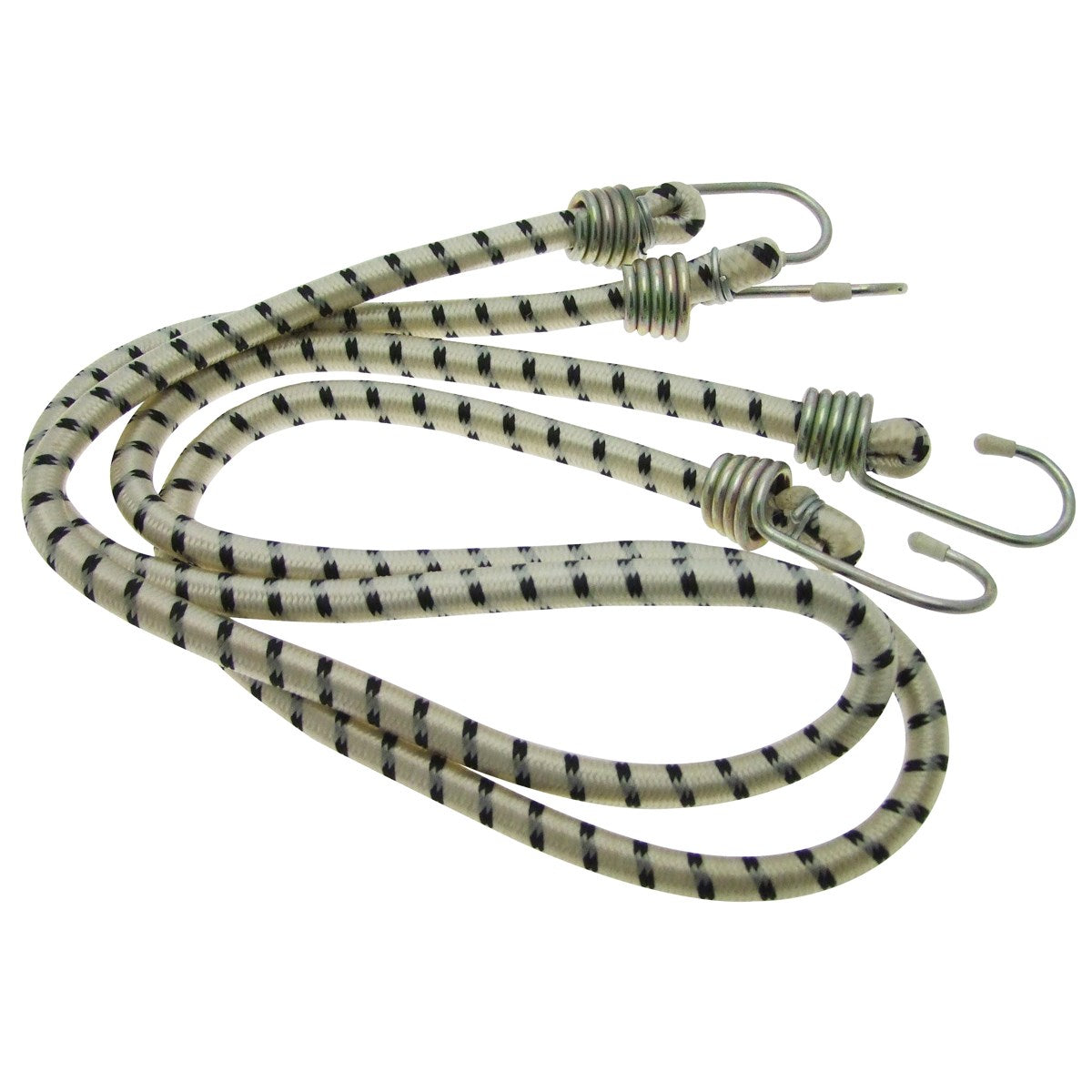 Amtech Heavy Duty Bungee Cords Assorted Colours 90cm Pack of 2 S0650 | Elastic Straps with Strong Metal Hooks | Secure Tie-Down for Luggage and Outdoor Use