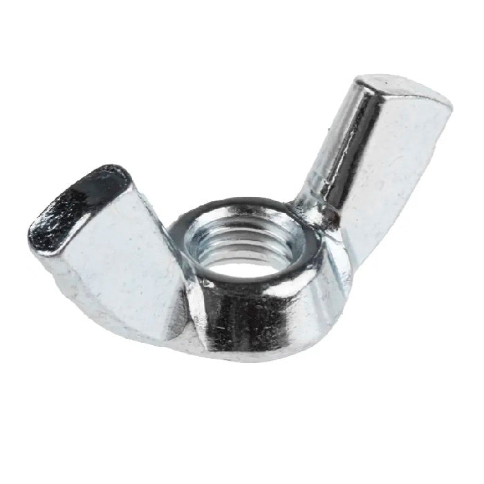 Bulk Hardware Steel Wing Nuts Bright Zinc Plated 5mm PM0124
