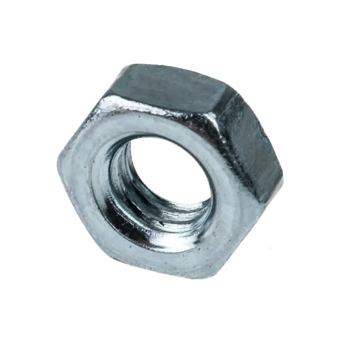 Bulk Hardware Hexagonal Steel Nuts Bright Zinc Plated 5mm 30076