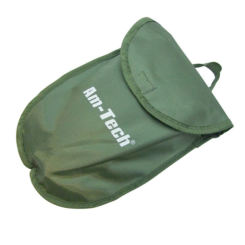 Amtech Folding Shovel with Storage Pouch Green U1420
