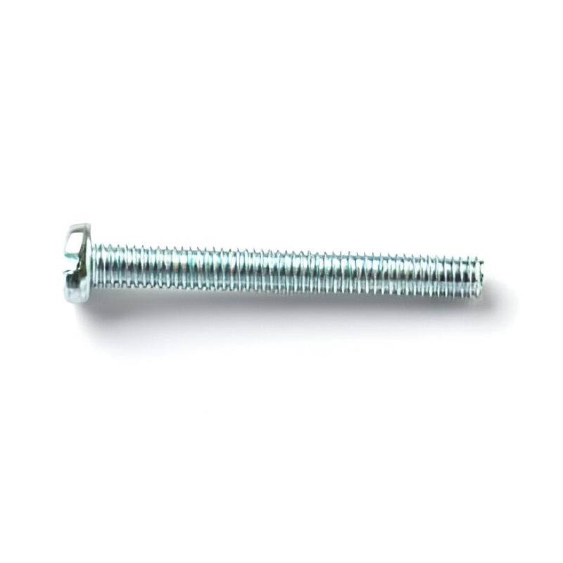 Slotted Pan Head Machine Screw and Nut Bright Zinc Plated 5mm x 75mm Pack of 50 B09