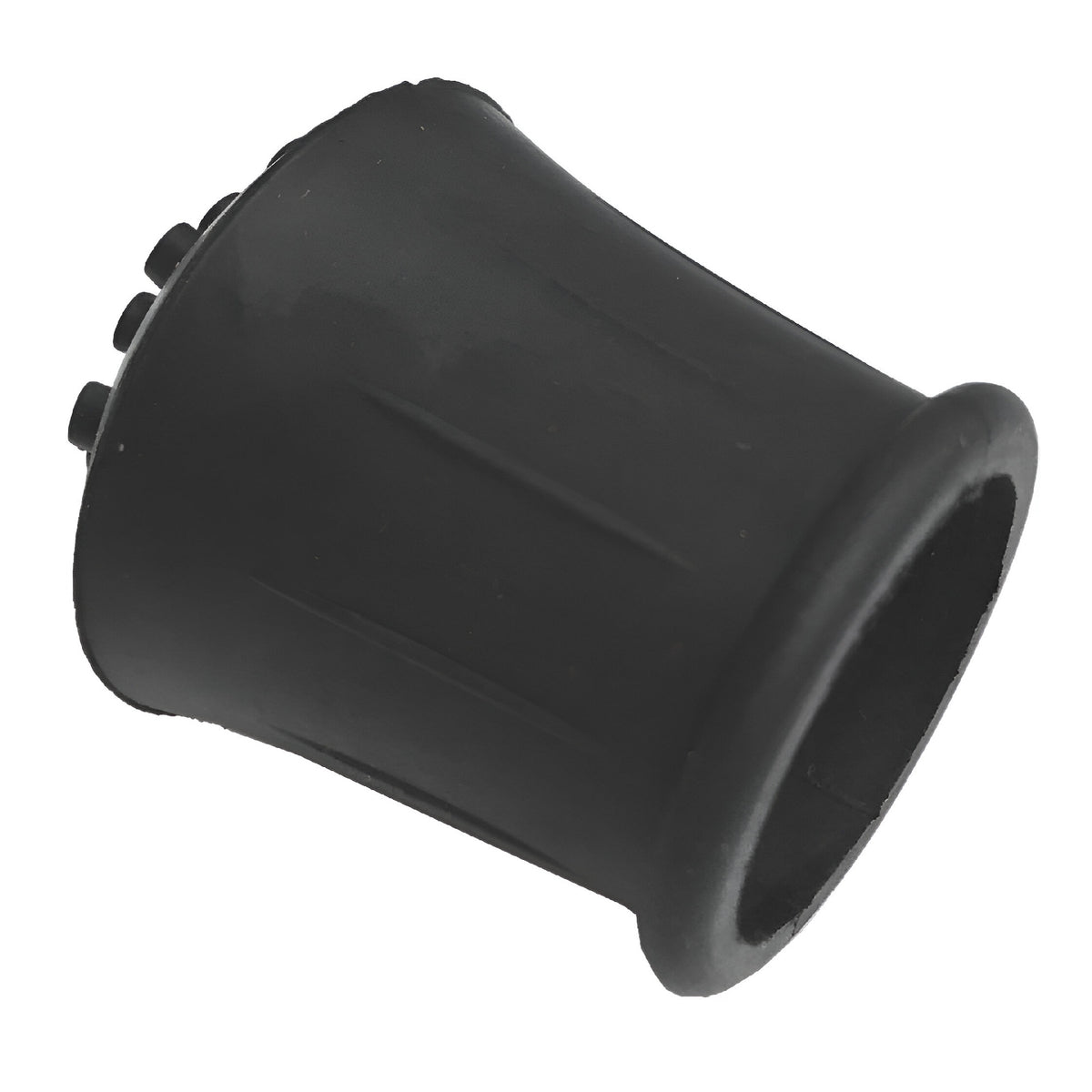 Bulk Hardware Heavy Duty Walking Stick Ferrule Black 16mm Pack of 10 A594