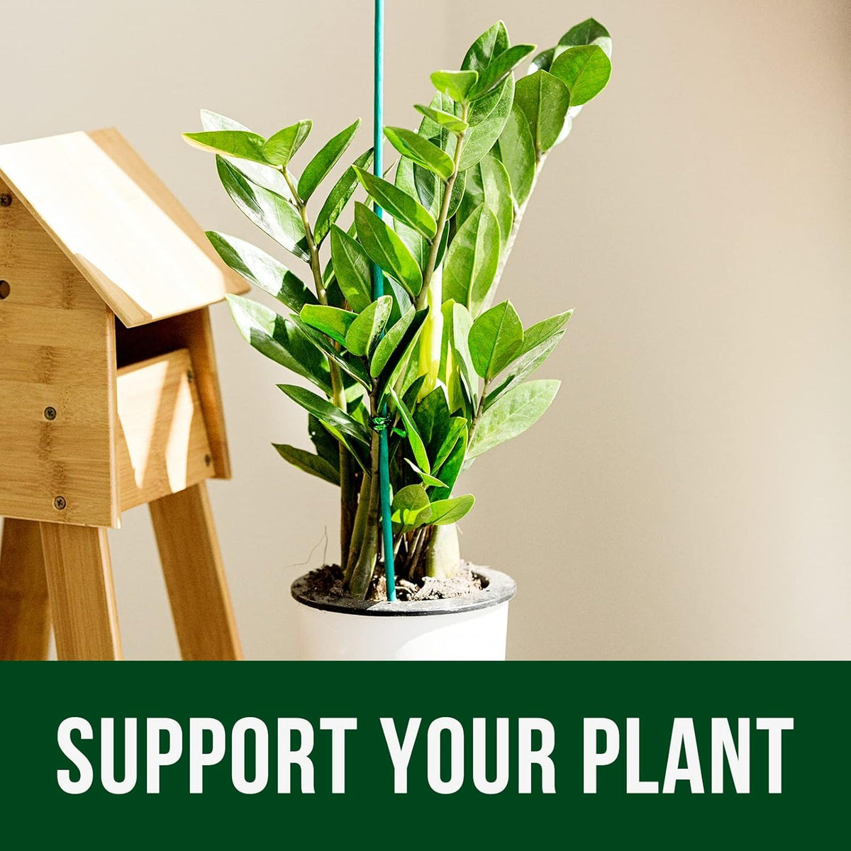 Green Blade Plant Sticks Green 75cm x 5mm Pack of 15 PS219 | Durable | Variety of Uses
