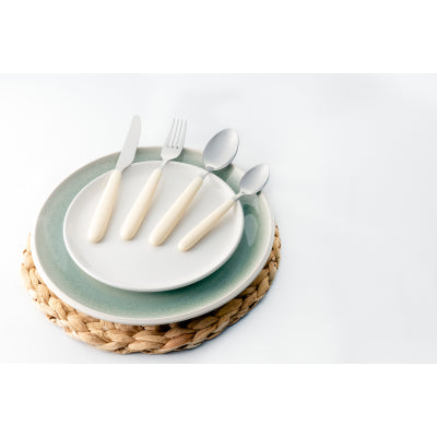 Grunwerg Bistro Cutlery Set White 16-Piece 16BX4311WH