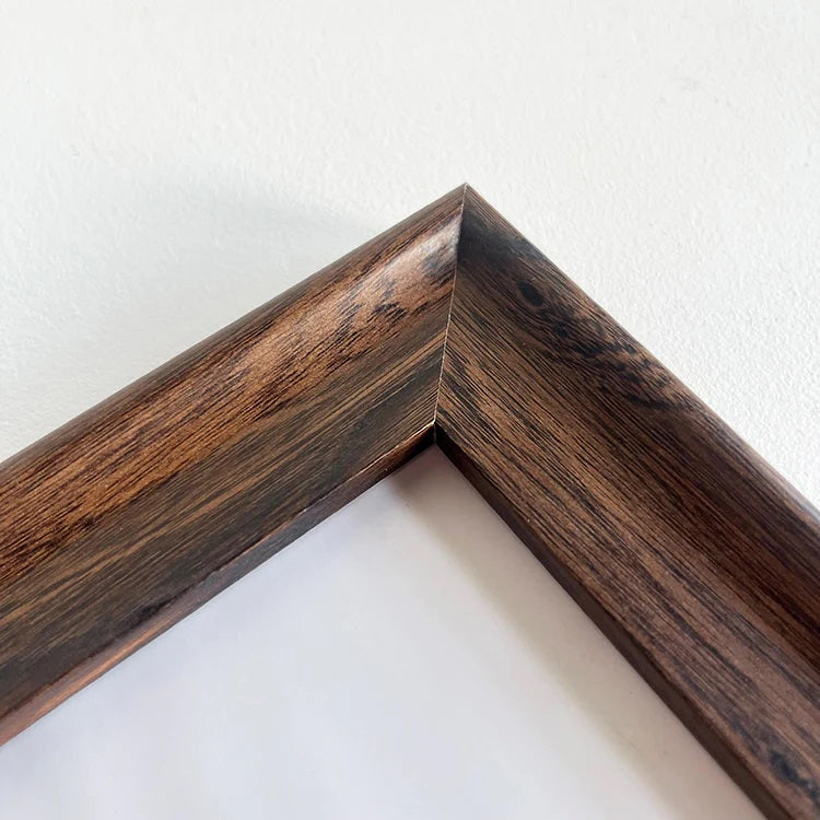 SiL Modern Rustic Wooden Photo Frame with Stand and Hanging Hooks Dark Brown 10cm x 15cm PH2438 | Elegant Picture Frames for Home and Office Decor