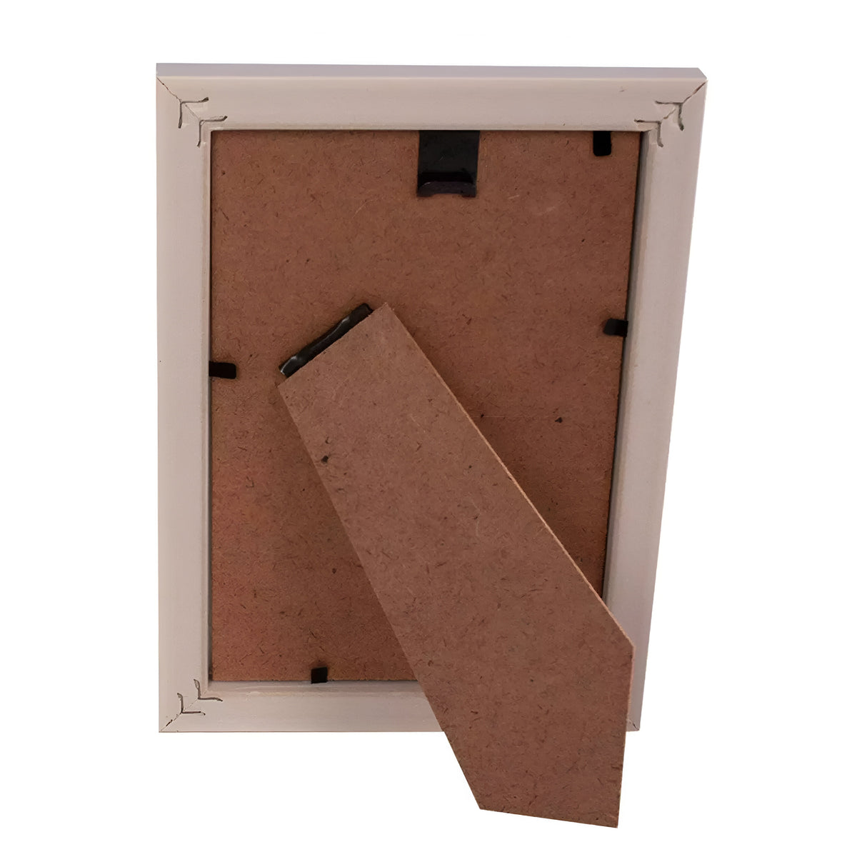 Design Group Cambridge Glass Frame White 4-Inch x 6-Inch MIAL-2 | Made from 100 Percent Recycled Materials