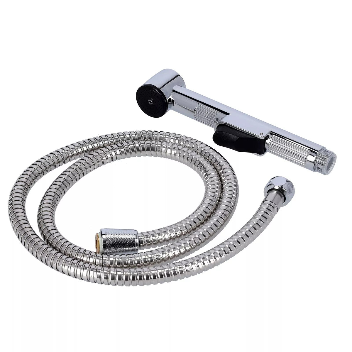 Geepas Trott Shattaf Set Chrome GSW61069 | Material Fresh ABS | Water Pressure 0.2MPA-0.4MPA | Soft Spray Non Stop Water Jet