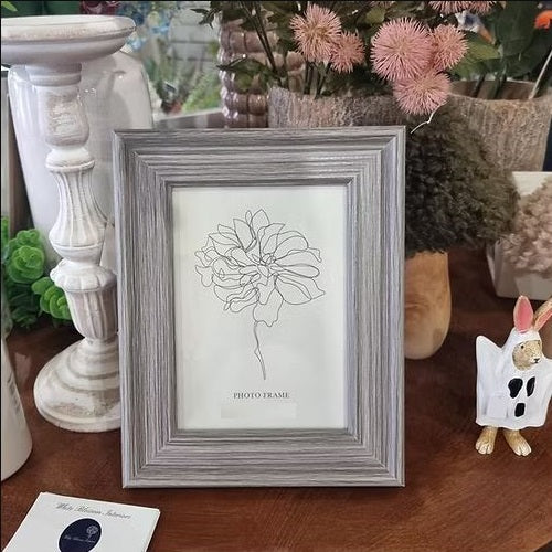 SiL Antique Wooden Photo Frame with Stand and Hanging Hooks Assorted Colours 27cm x 32cm x 2cm Pack of 1 PH2480 | Elegant Picture Frames for Home and Office Decor