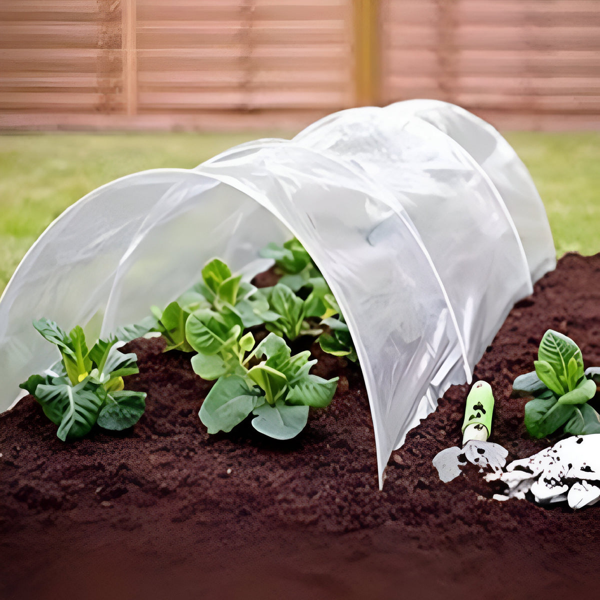 Green Blade Poly Tunnel Cloche Transparent 1.5Mtr x 45cm x 42cm GH305 | Durable | Light to Carry | Easy Assembly