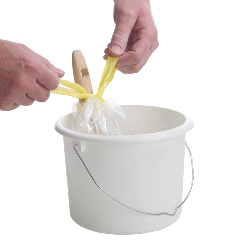Coral Paintwiz Kettle Liners White 2.5Ltr Pack of 8 73332 | Quick Cleanup Without Water | Extra Strong Tear Resistant Material