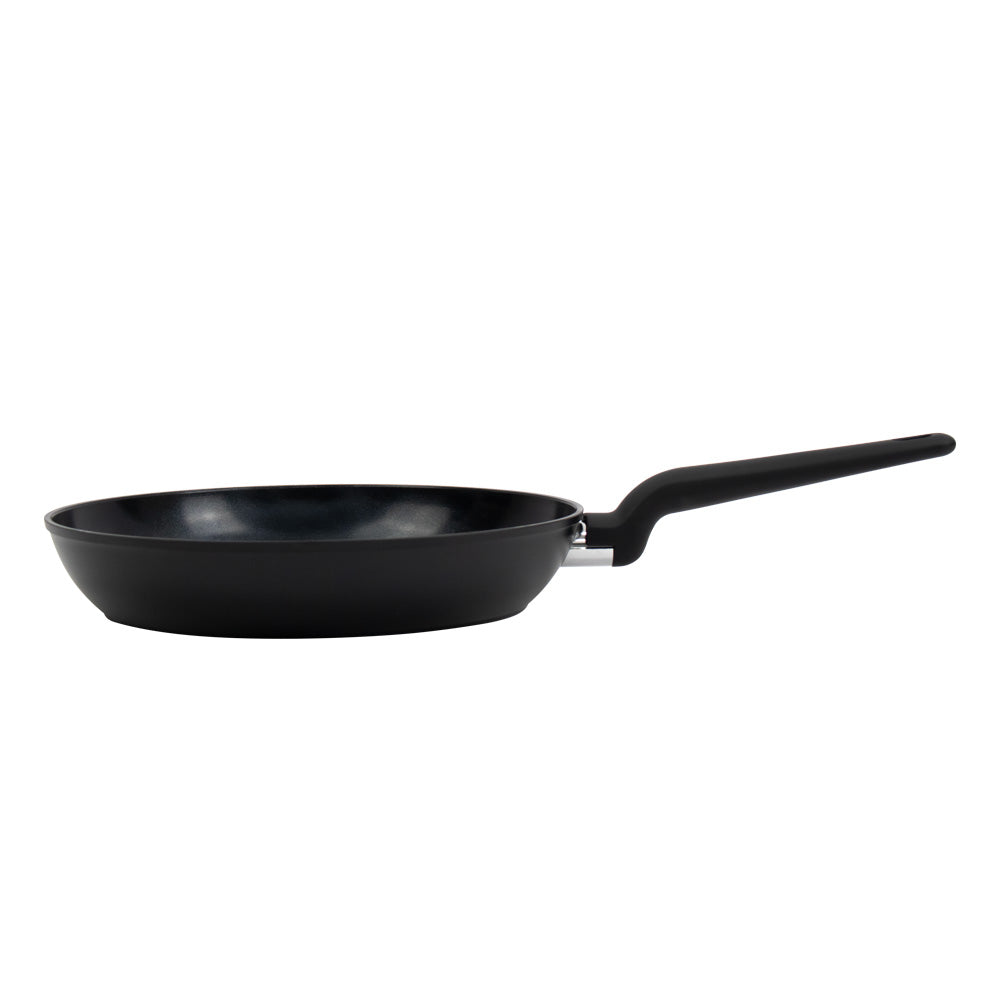 SQ Professional Zoya Forged Frying Pan Black 24cm 11737 | Stay Cool Handle | Non Stick Coating | Induction Ready