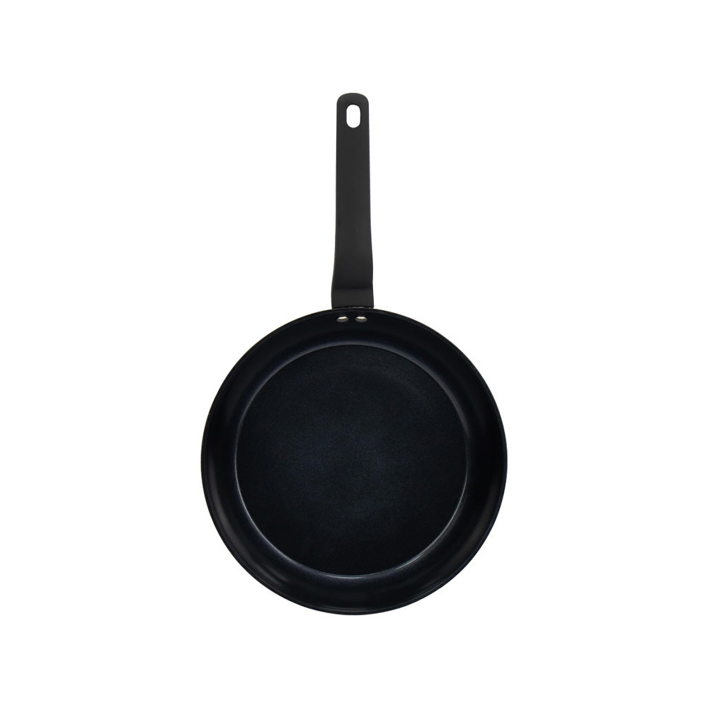 SQ Professional Zoya Forged Frying Pan Black 24cm 11737 | Stay Cool Handle | Non Stick Coating | Induction Ready