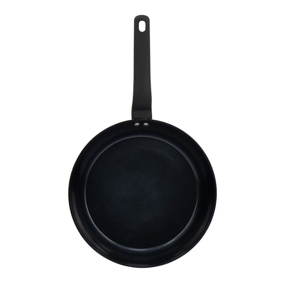 SQ Professional Zoya Forged Frying Pan Black 28cm 11738 | Stay Cool Handle | Non Stick Coating | Induction Ready