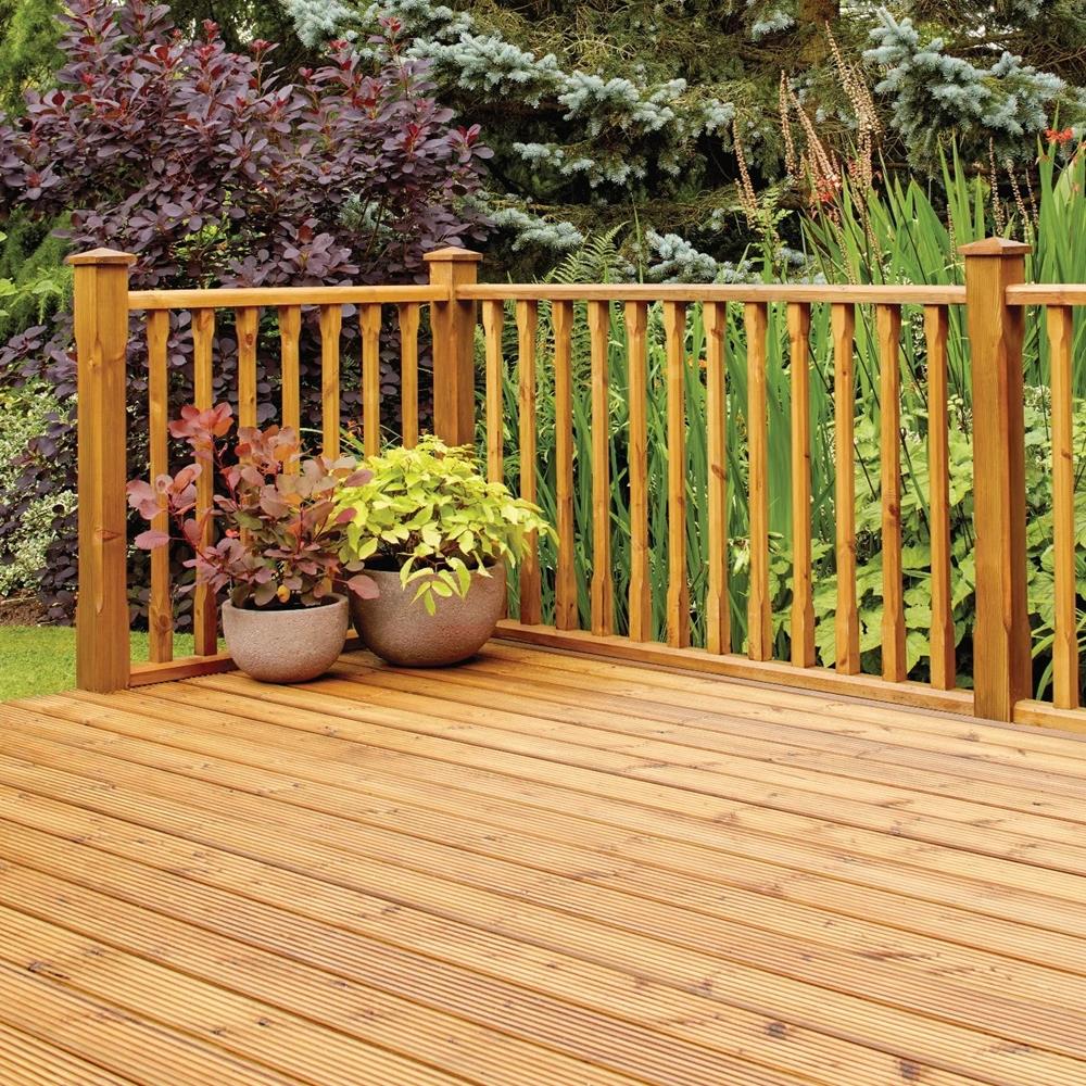 Ronseal Quick Drying Decking Oil Natural 5Ltr L10210 | Rainproof in 90 Minutes | Nourishes the Wood | Highlights the Beauty of the Grain | Recoat in 20 Minutes