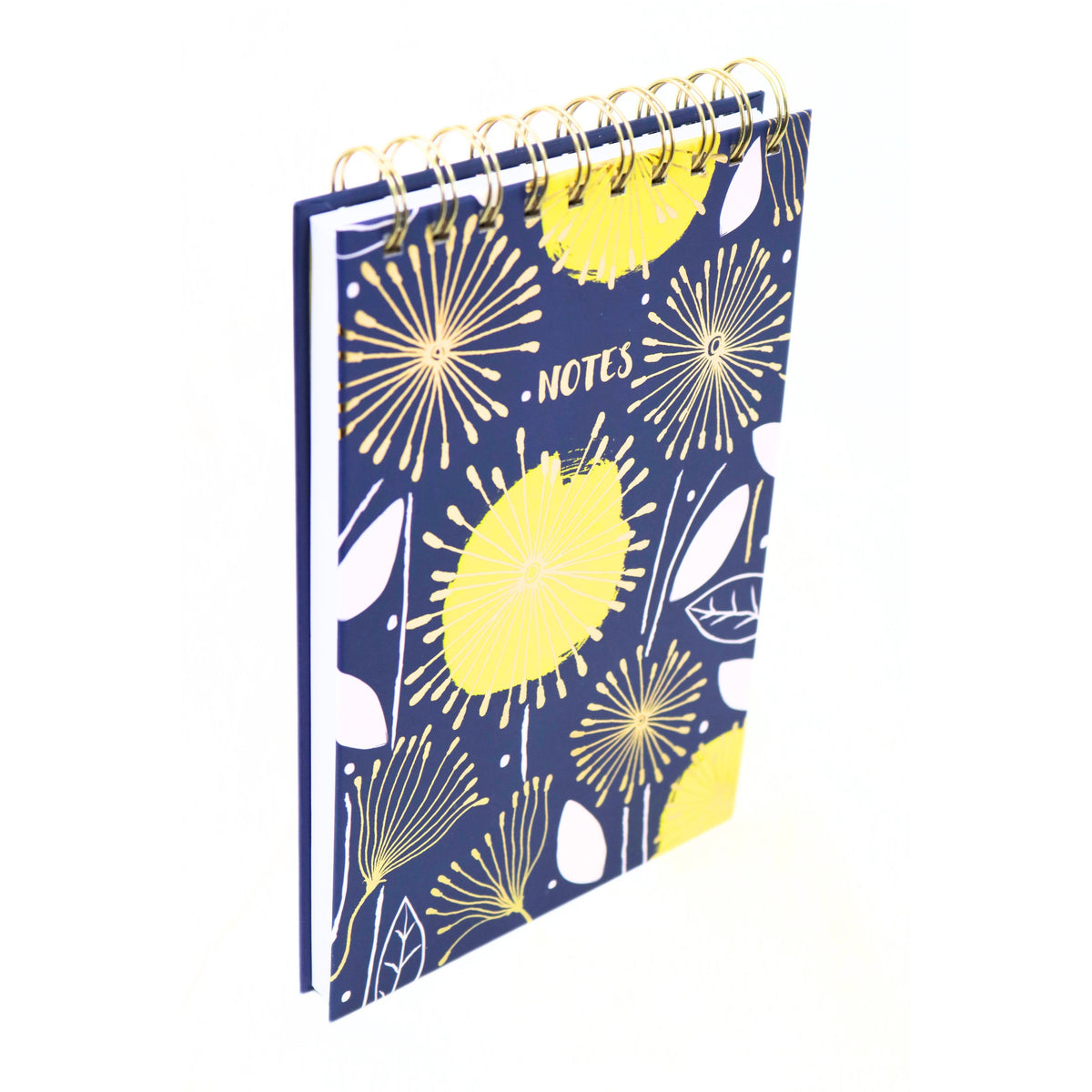 Design Group Reporters Notebook Floral Ink 80gsm Pack of 1 YEDGSTA4A021