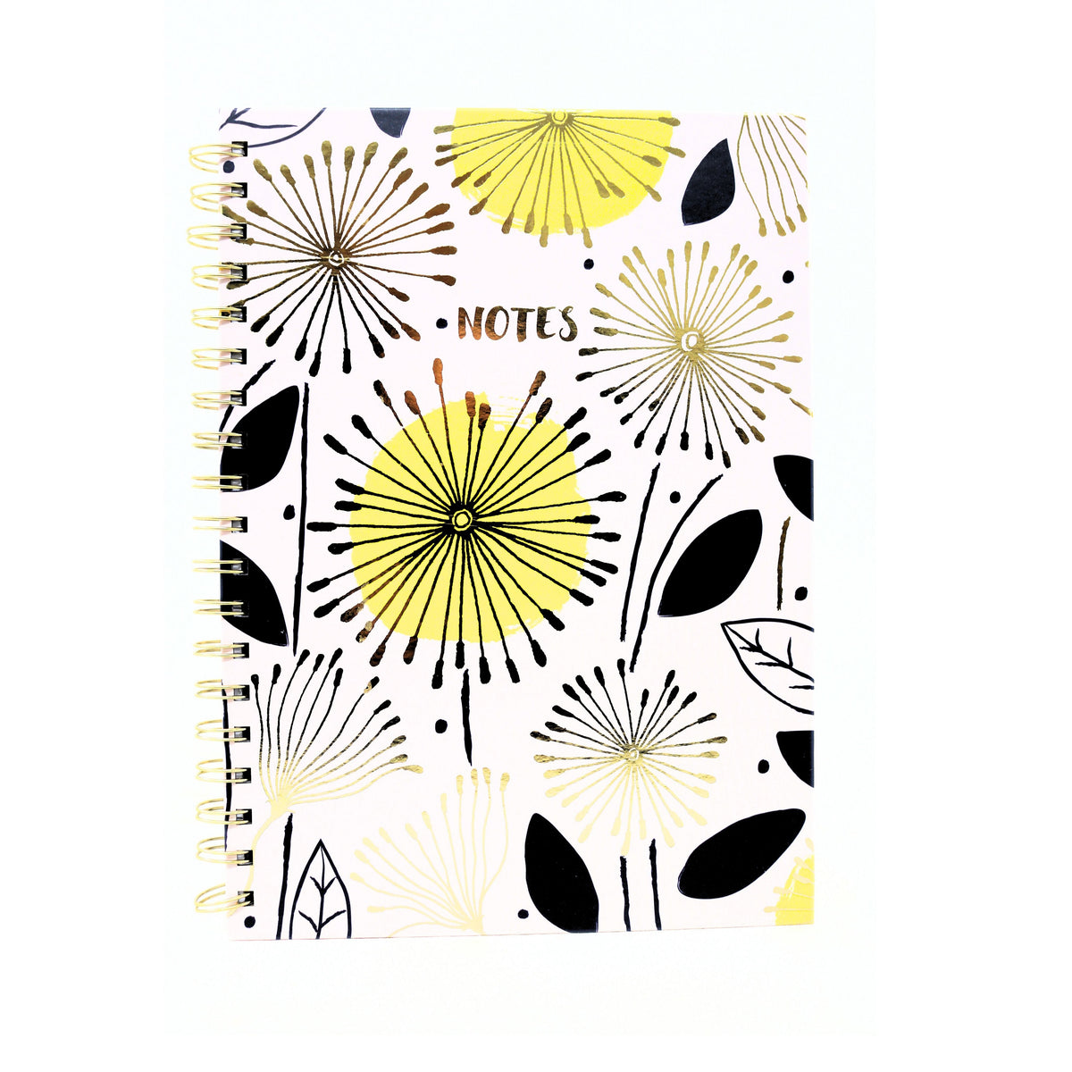 Design Group B5 Twin Wire Notebook Floral Ink 80gsm YEDGSTA4A020
