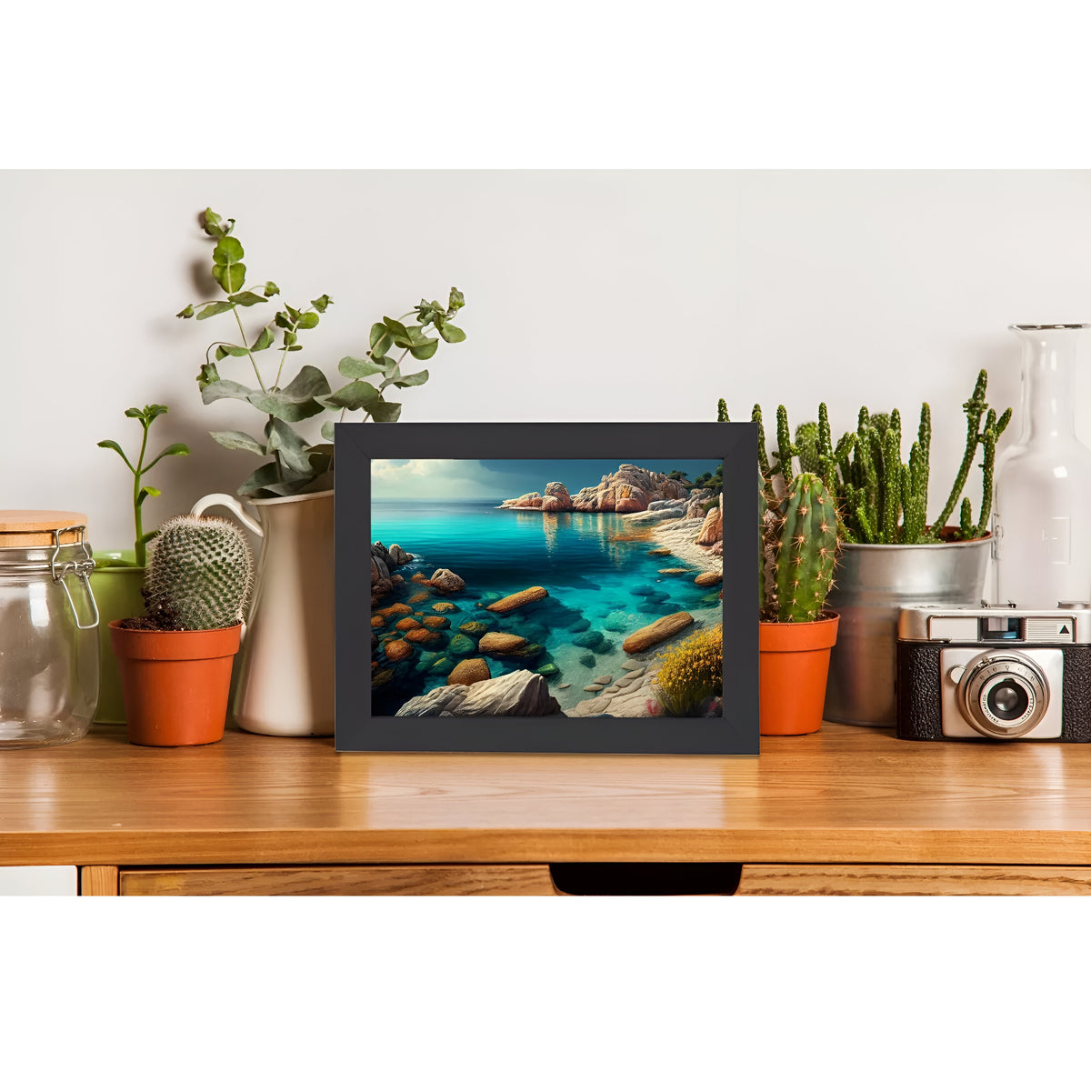 Design Group Home Collection London Styrene Frame Black 8-Inch x 10-Inch BSYD/3