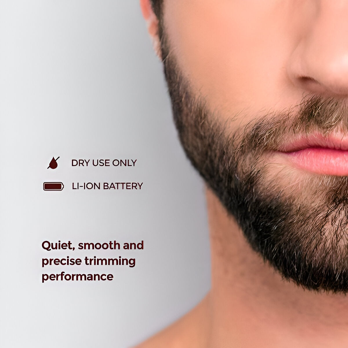 Paul Anthony Pro Series T3 USB Multi-Purpose Trimmer Black H5123L | Neckline - Facial or Body Trimming | 5 Adjustable Comb Guide Plus 2 Trimming Guides | Dry Use Only | Li-Ion Battery | USB - C Rechargeable
