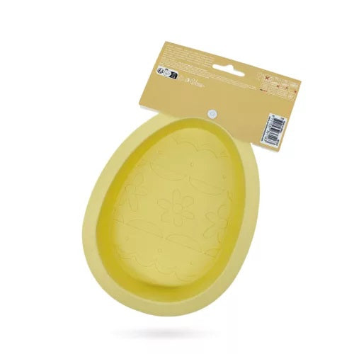 La Cucina Happy Easter Silicone Non Stick Baking Mold Bunny Yellow 170491510 | Bunny-Egg and Mini Egg Shapes | Ideal for Easter Treats and Chocolate Making