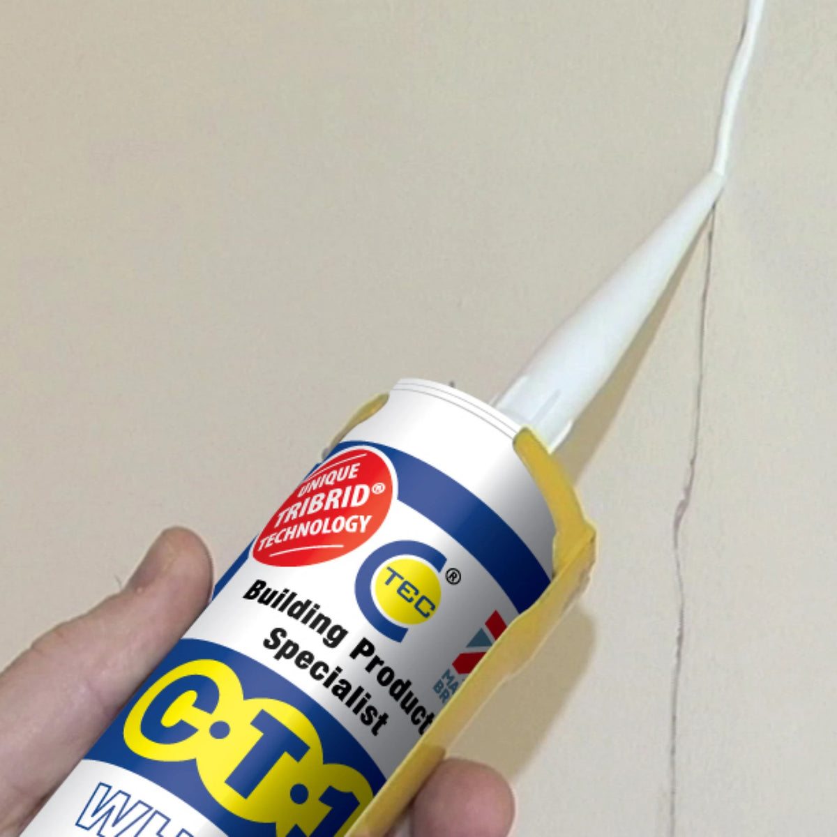 C-Tec CT1 Unique Sealant and Construction Adhesive White 290ml 535206