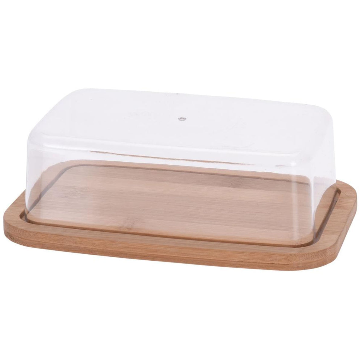 Excellent Houseware Butter Dish Clear 12.3cm x 19cm x 6.3cm 170453280