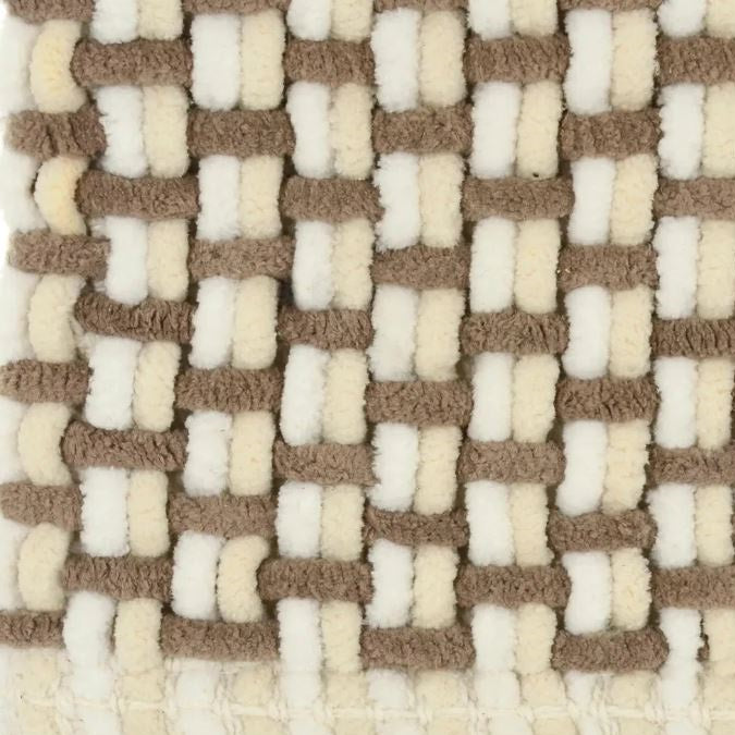 Luxe Bathroom Basket Weave Bathmat Natural 46cm x 76cm BMP228353