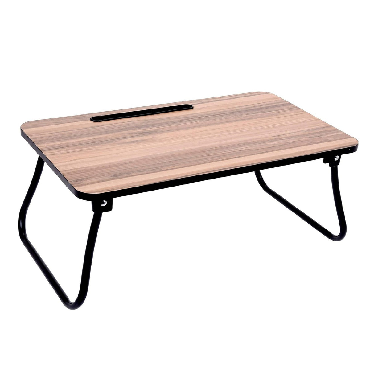 Excellent Houseware Foldable Bed Table Brown 52.5cm x 30cm x 21.5cm 170492040