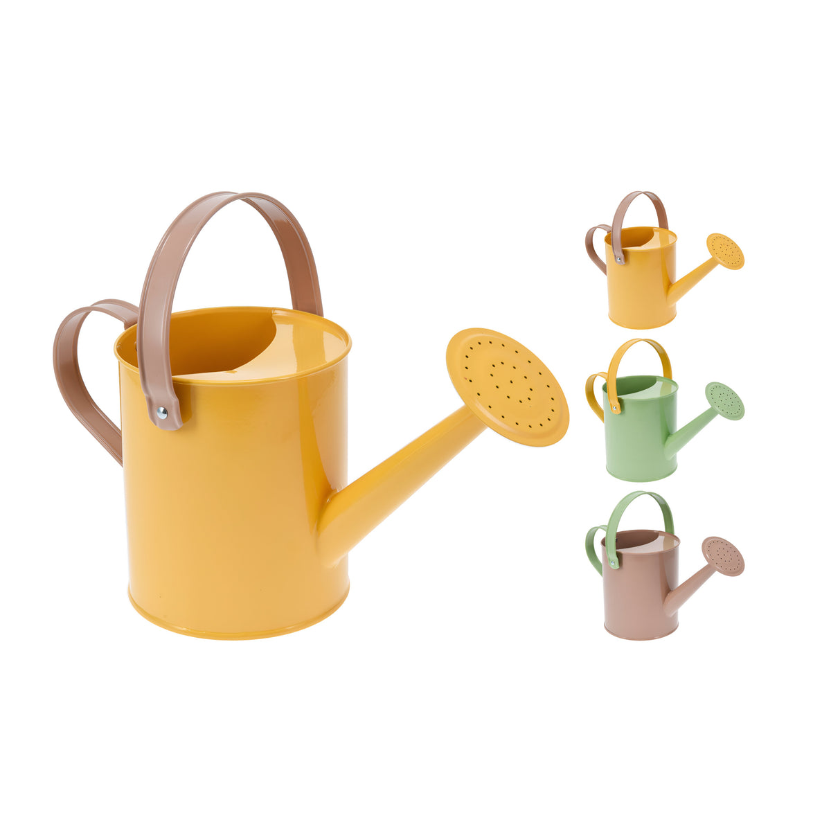 ProGarden Children Metal Watering Can Assorted Colours D15cm x H12.5cm Pack of 1 CK9910120