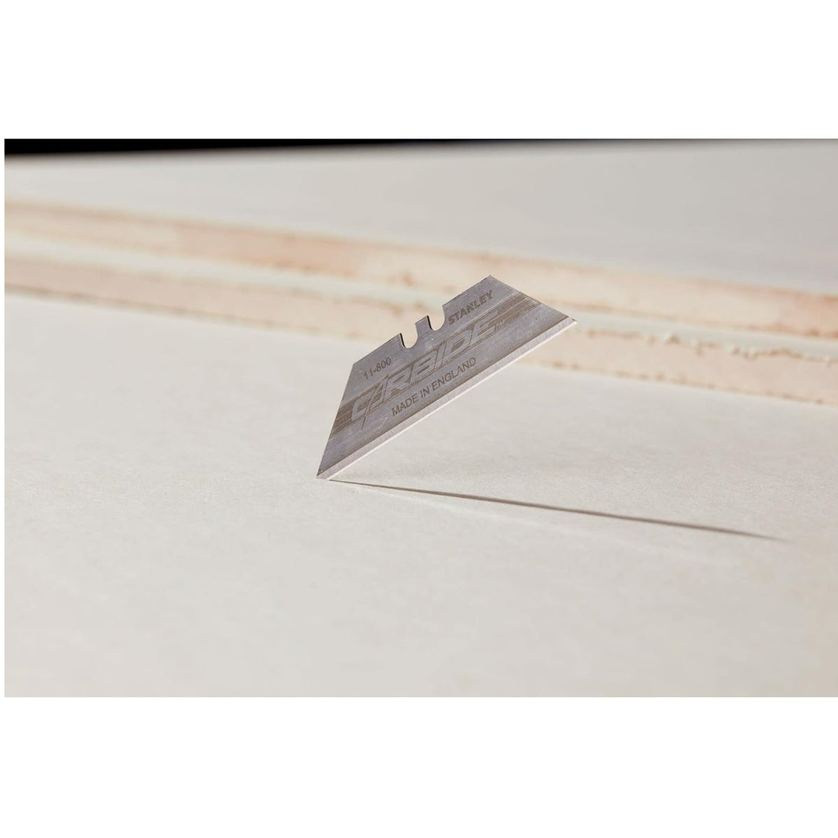 Stanley Fatmax Heavy Duty Tungsten Carbide Utility Knife Blades Silver Pack of 10 2-11-800 | 10x Longer Life