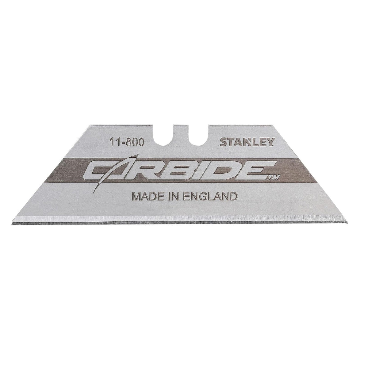 Stanley Fatmax Heavy Duty Tungsten Carbide Utility Knife Blades Silver Pack of 10 2-11-800 | 10x Longer Life