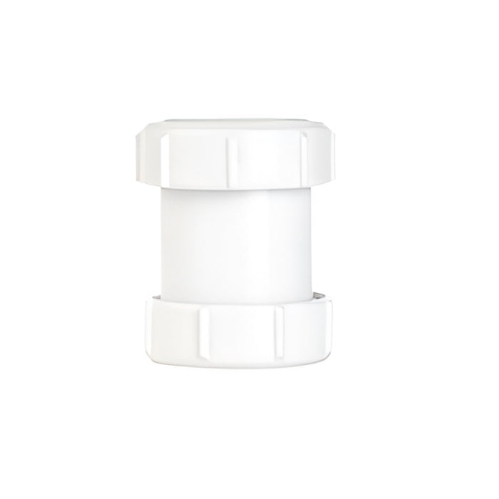 Securplumb Compression Straight Connector White 32mm SU8761