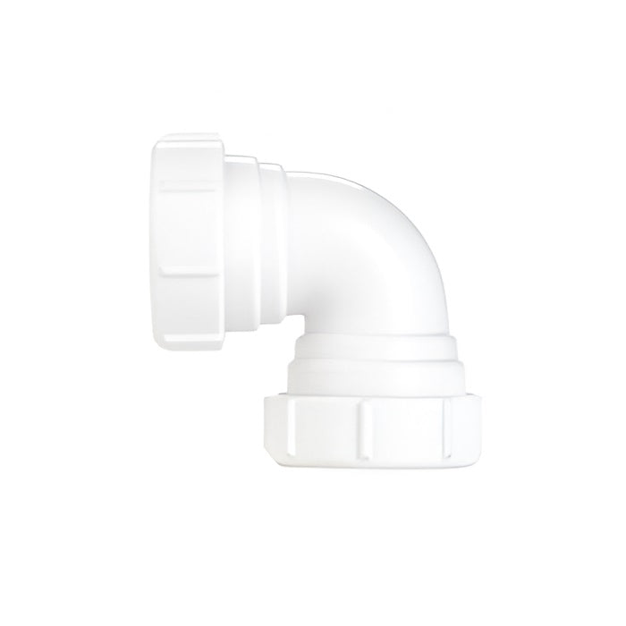 Securplumb Compression 90 Degree Bend White 32mm SU8768