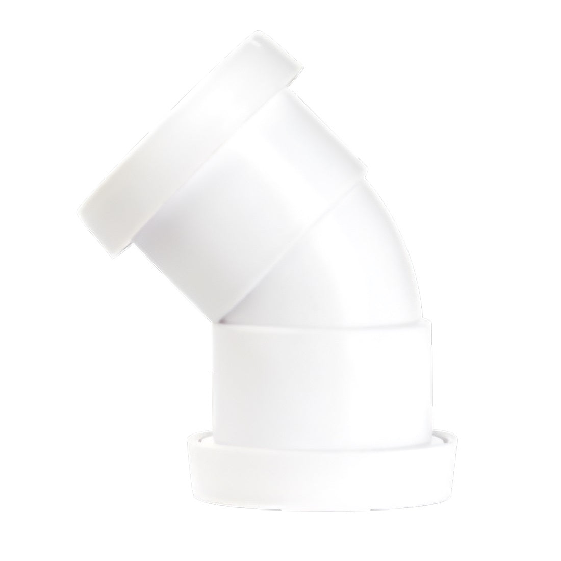 Securplumb Push Fit 135 Degree Bend White 40mm SU8748