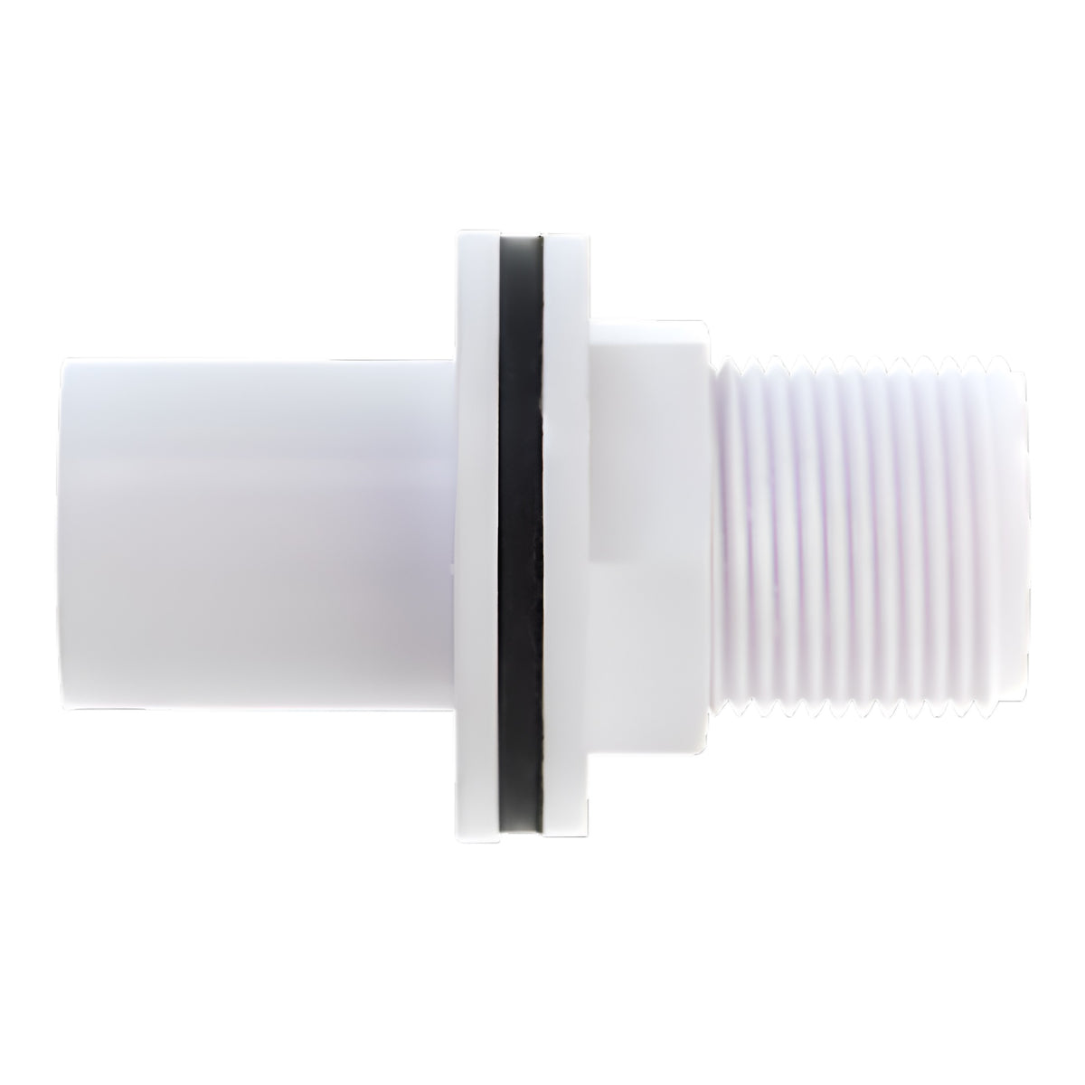 Securplumb Overflow Straight Tank Connector White 22mm SU8741