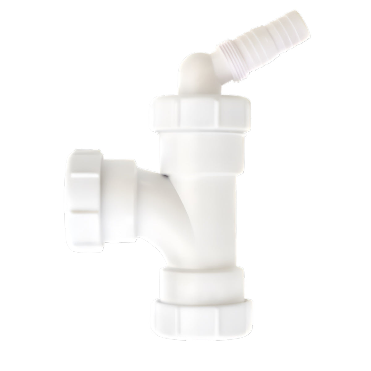 Securplumb Universal Washing Machine Outlet Tee White 40mm SU8731