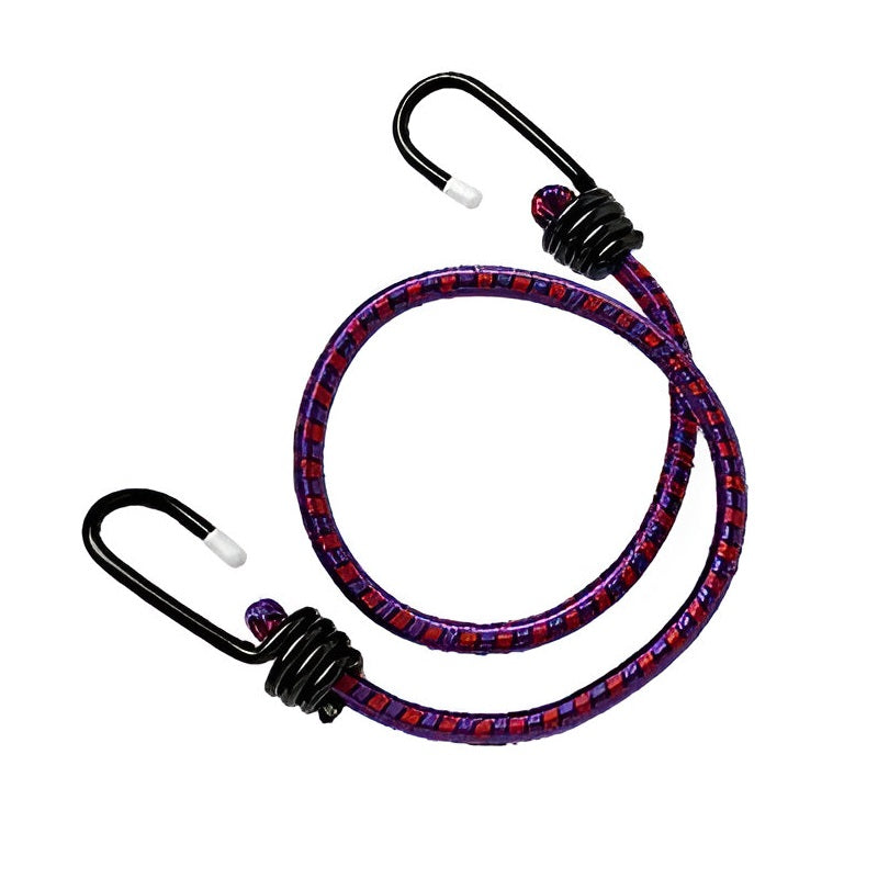 Bulk Hardware Elastic Luggage Strap Multicolour 450mm x 8mm Pack of 5 A430