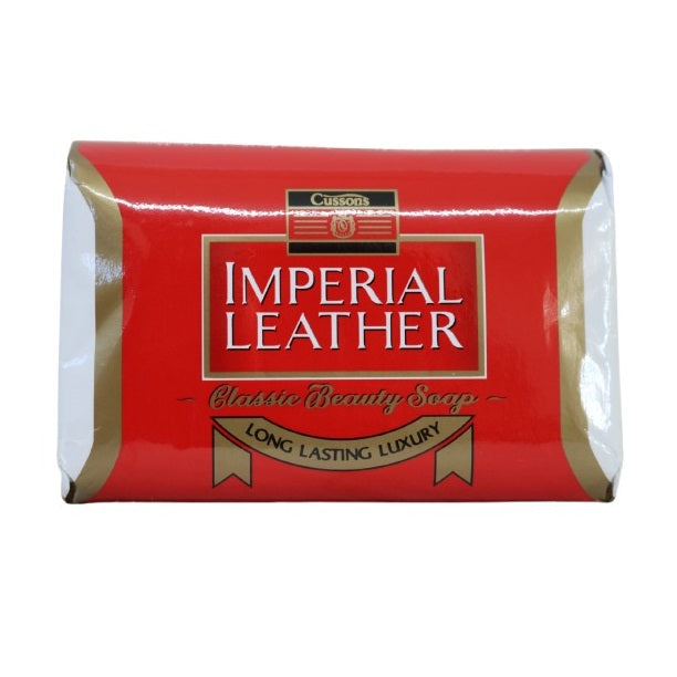 Cussons Imperial Leather Classic Beauty Soap Bar Red 190g IMP74 | Long Lasting Luxury Cleanser