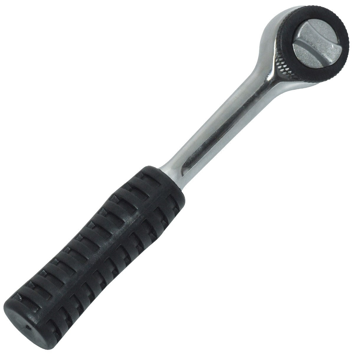 Amtech Heavy-Duty Ratchet and Spanner Black and Silver 1-4-Inch I2440