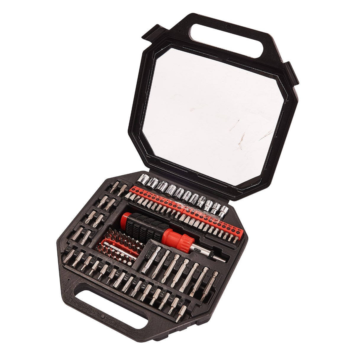Amtech Screwdriver and Bit Set Assorted Pack of 101 L1350 | Comprehensive Assortment of Screwdriver Bits | Ideal Household Kit