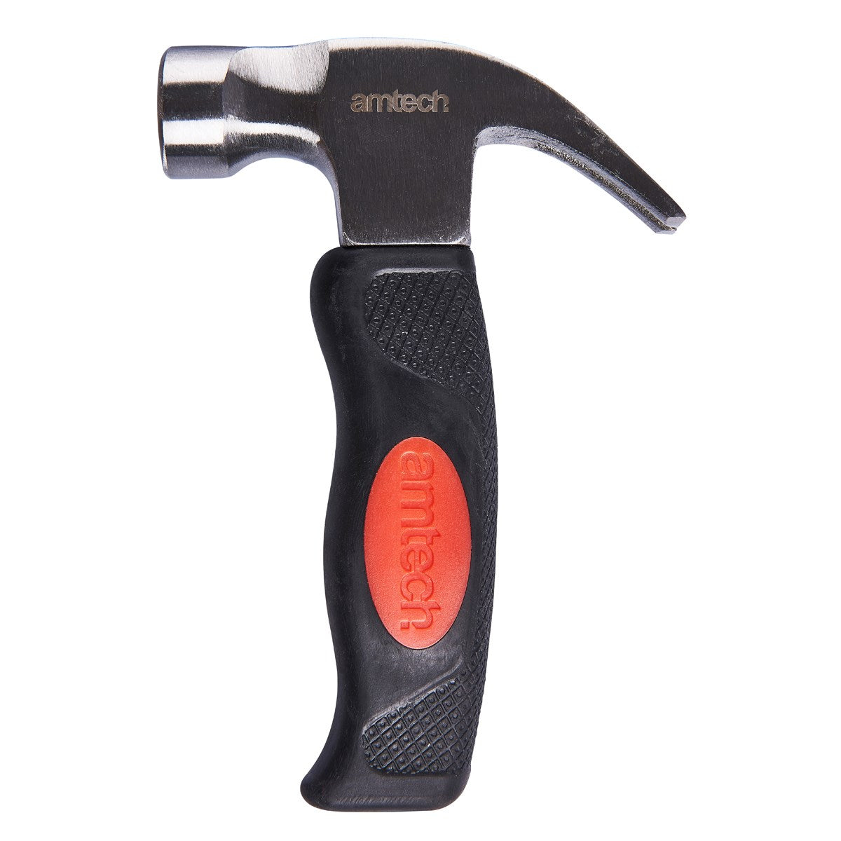 Amtech Stubby Claw Hammer Multicolour 10oz A0200 | Magnetised Head | Comfortable Cushion Grip